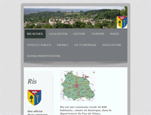 Tablet Screenshot of communederis.fr